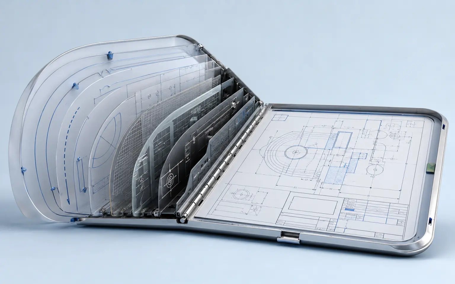 Linework, dimensions, hatches, blocks, layers and sheet-layout structure nested into one organised AutoCAD drawing