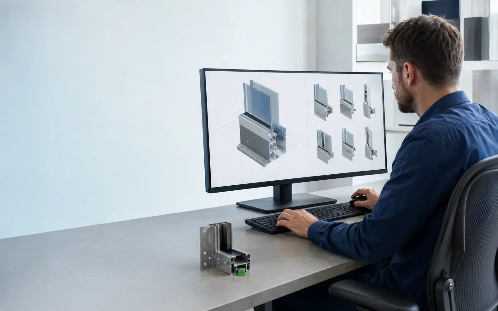 Technical production visual for revit family creation services